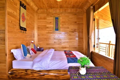King Room with Mountain View — Hmong Eco Villas